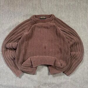 Brown Woolrich sweater with a relaxed fit